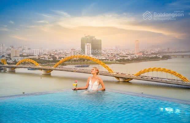 Bán căn hộ ngay cầu rồng căn trực diện sông 1br + 4,65tỷ nhận nhà hoàn thiện ở ngay sổ hồng lâu dài