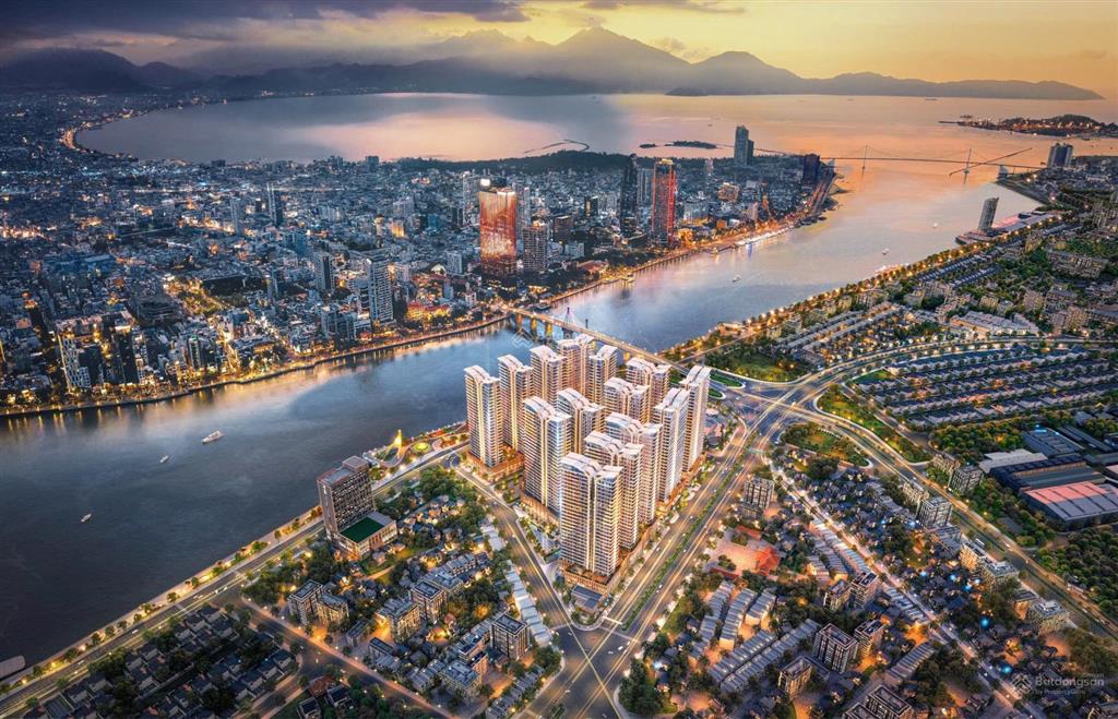 Quá hot  giá hời dự án capital căn 2pn rộng view sông hàn  pháo hoa đà nẵng, 5,08 tỷ ck 12%