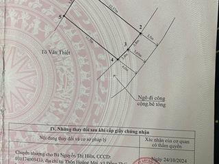 Chính chủ bán lô đất đường xích thổ, hồng thái, an dương, hải phòng, 2 tỷ, 70.6 m2