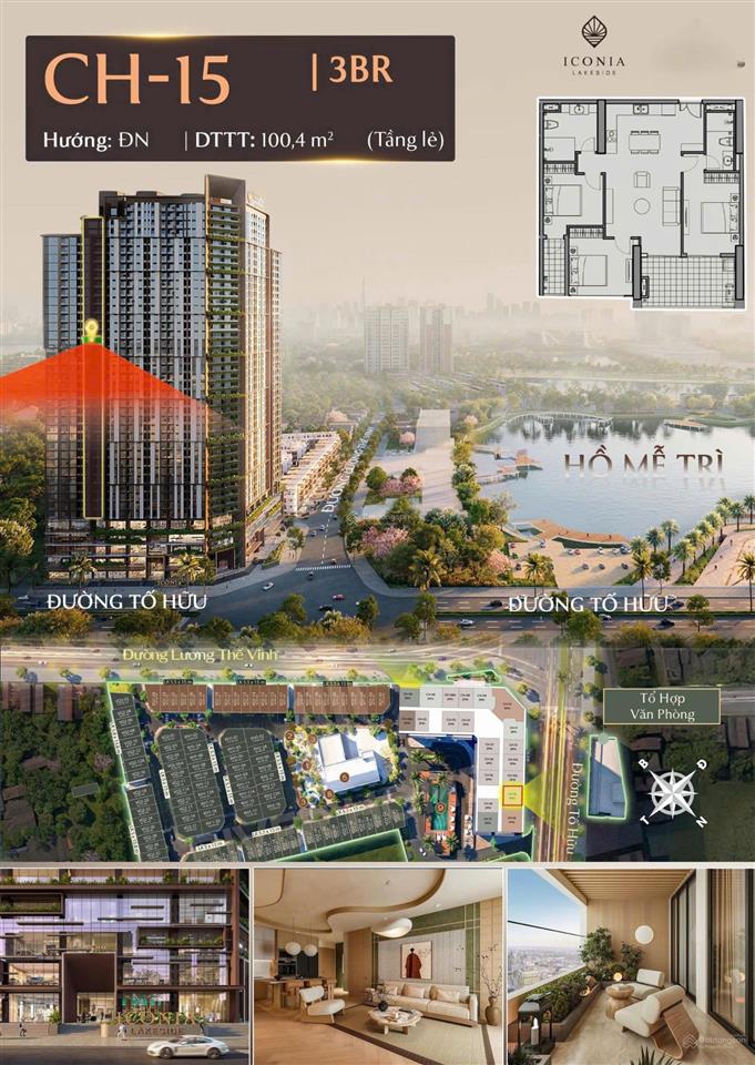 Chính chủ bán lại căn 3pn 100m2 tầng trung hướng đông nam giá rẻ