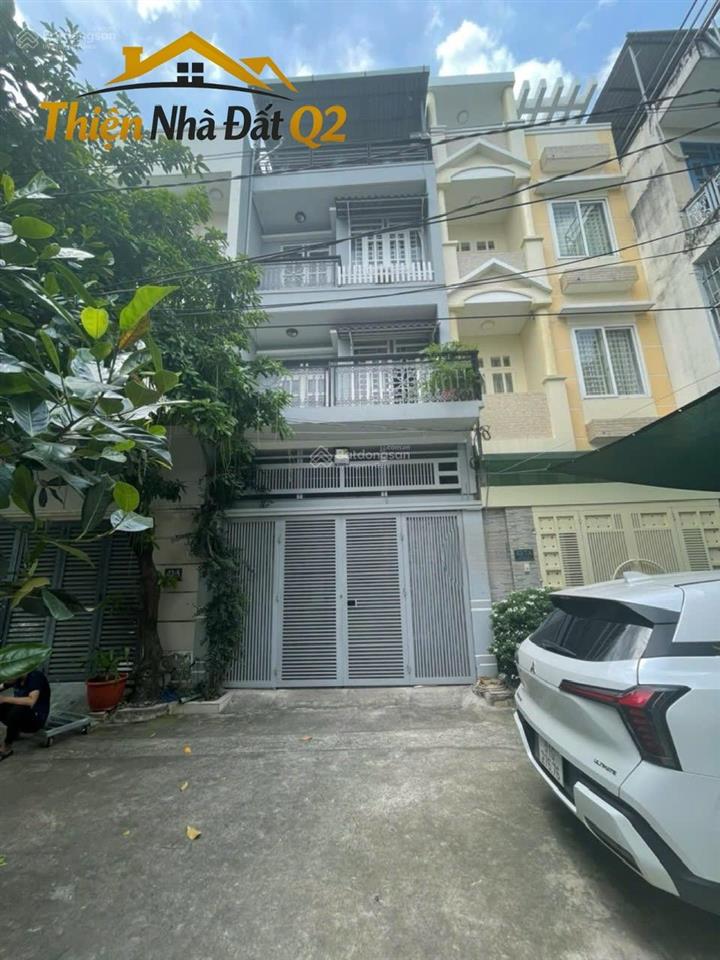 Nhà 4 tầng bình trưng, hẻm 9m rất yên tĩnh, ô tô đậu đỗ thoải mái, nở hậu chỉ 8.5 tỷ