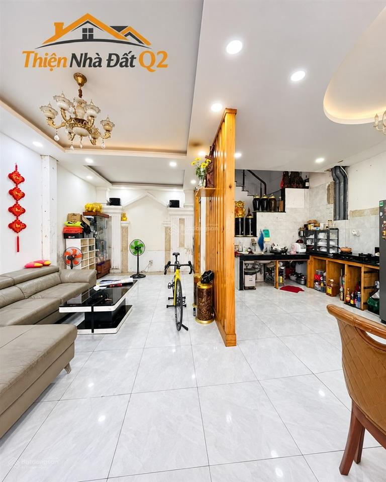 Bán nhà mặt tiền thạnh mỹ lợi, quận 2, bề ngang rộng 7m, có gara ô tô riêng