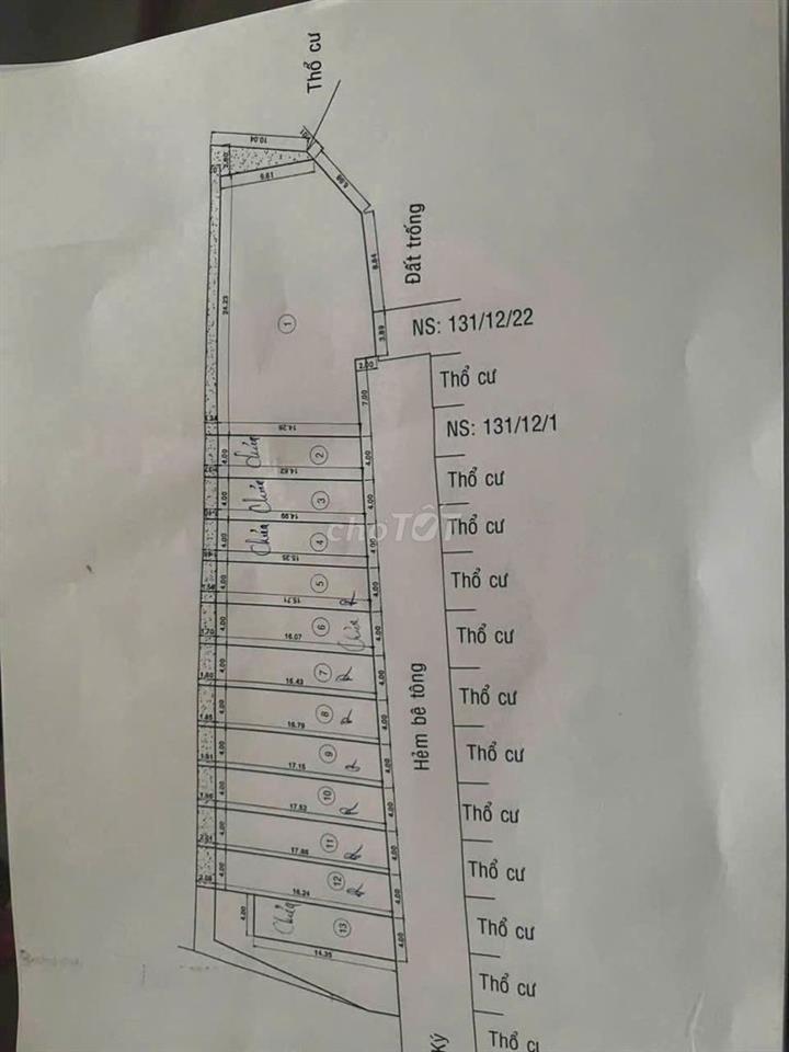 CG: Khu Đất Đẹp Đường 8m Tân Chánh Hiệp 25 phường Tân Chánh Hiệp Q12