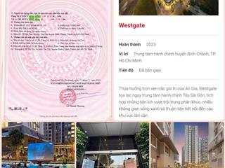 Quỹ 50 căn hộ sổ hồng an gia westgate 59m2  2.65 tỷ 69m2  3.2 tỷ 85m2  3.5 tỷ 113m2  4.4 tỷ