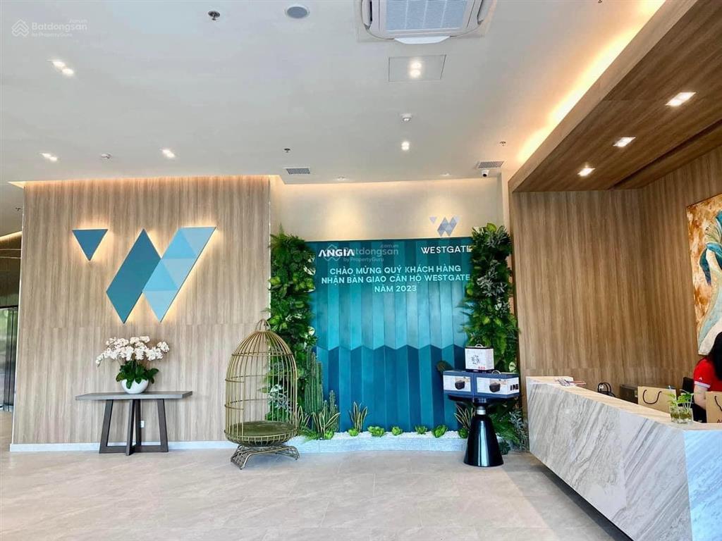 Sẵn sổ! bán căn 2pn, 2wc 59m2 view quận 1 lầu trung an gia westgate