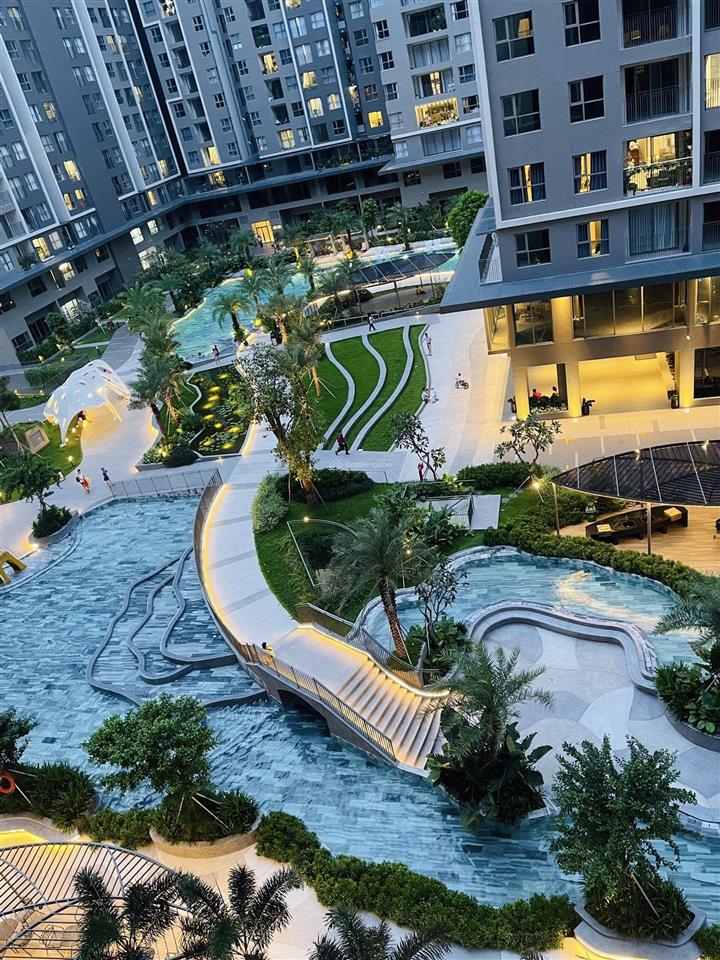 Sẵn sổ! bán căn 2pn, 2wc 59m2 view quận 1 lầu trung an gia westgate