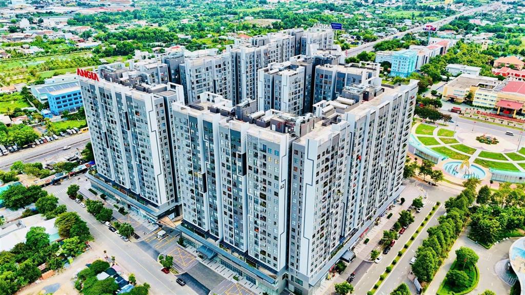 Sẵn sổ! bán căn 2pn view quận 1 lầu trung 59m2 an gia westgate bình chánh