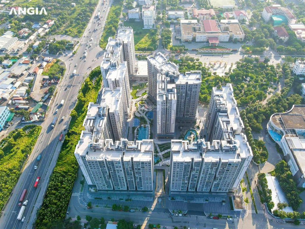 Sẵn sổ! bán căn 2pn view quận 1 lầu trung 59m2 an gia westgate bình chánh