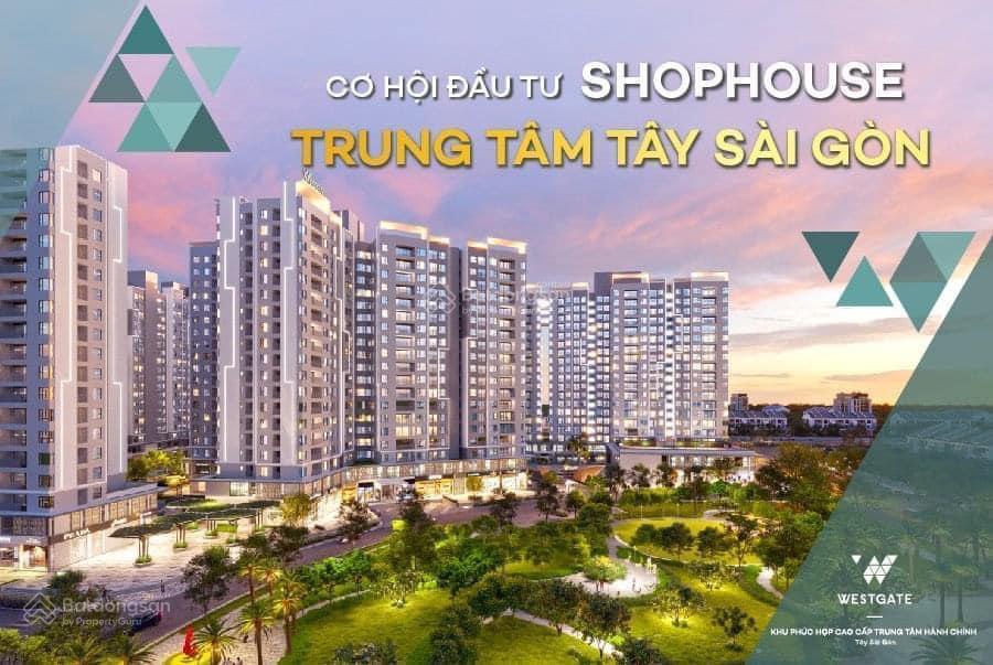 Cần bán giỏ căn shophouse westgate an gia có 2200 căn hộ đã ở full, trung tâm hành chính sầm uất!