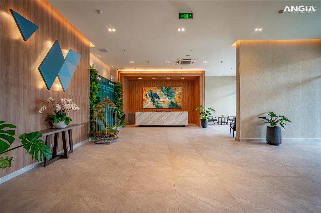 Cho thuê căn 59m2 có nội thất view công viên + ủy ban, tháp vip d, westgate an gia