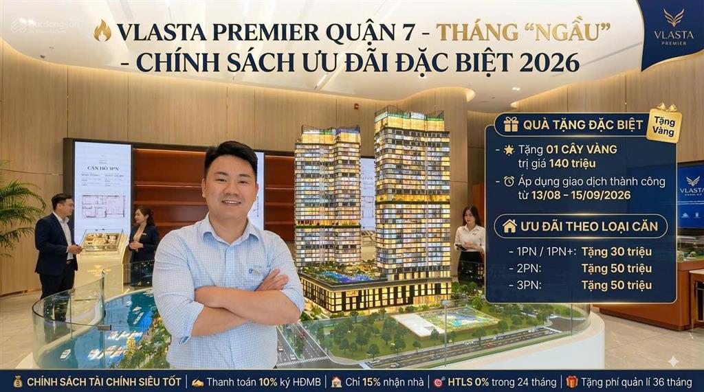 Bán căn hộ văn phú quận 7, view sông sg, 1pn+ bàn giao nội thất luxury!