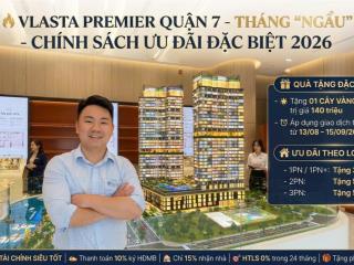 Bán căn hộ văn phú quận 7, view sông sg, 1pn+ bàn giao nội thất luxury!