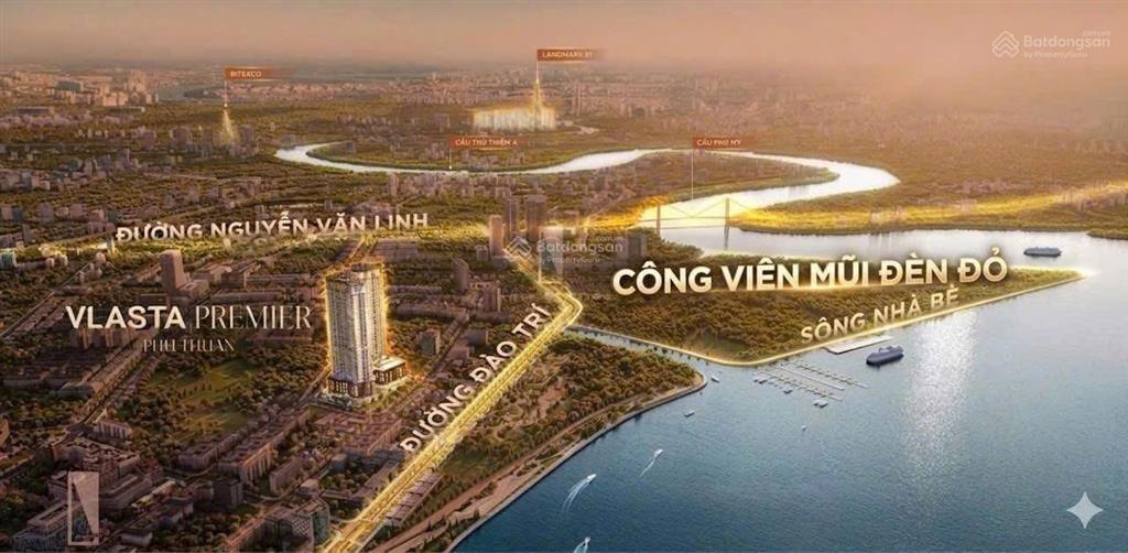 Bán căn hộ văn phú quận 7, view sông sg, 1pn+ bàn giao nội thất luxury!