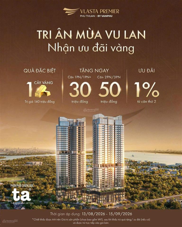 Bán căn hộ văn phú quận 7, view sông sg, 1pn+ bàn giao nội thất luxury!