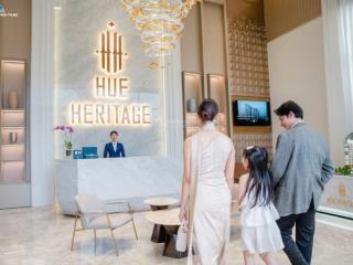 Chỉ 1.x tỷ (30%) sở hữu ngay căn góc 3pn "di sản" huế heritage tâm điểm ngã 6 cố đô