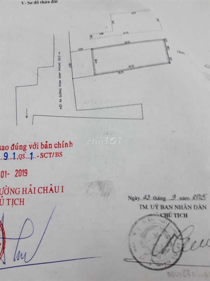 Bán nhà trung tâm Hải Châu 1, Đà Nẵng 