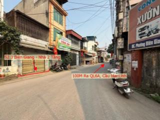 Bán đất Biên Giang Hà Đông, ô tô tránh Kinh Doanh, 100m ra QL6 Cầu Mai Lĩnh