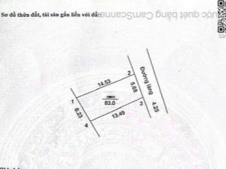 Cần bán 83m2 đất Phú Nghĩa Chương Mỹ, 100m ra QL6, Sát KCN, KD cho thuê phòng trọ