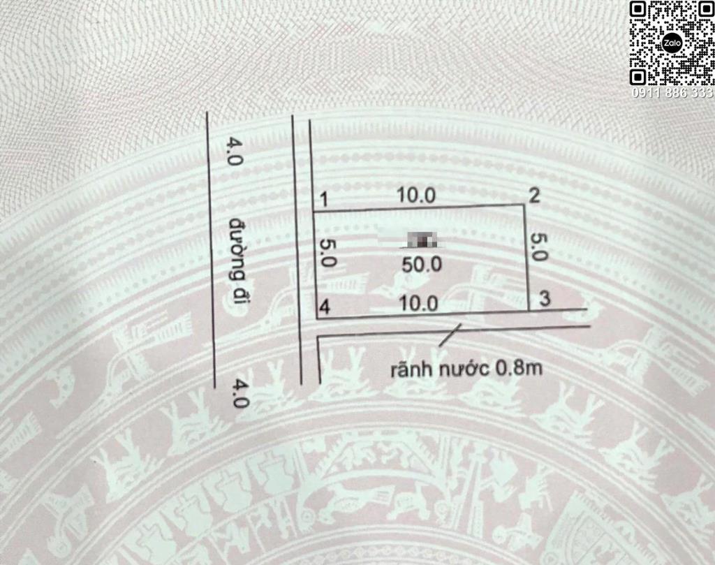 Bán 50m2 đất TT Chúc Sơn Chương Mỹ, giá cực TỐT chỉ 3,x tỷ