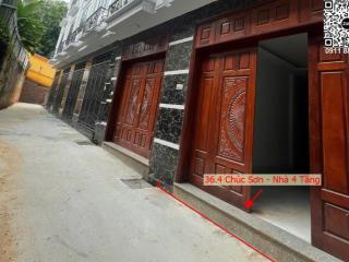Bán nhà 5T TT Chúc Sơn, sát chi Cục Thuế, tiện ích k thiếu gì, giá nhỉnh 3,x tỷ