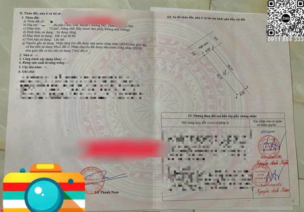 Bán đất Chúc Sơn Chương Mỹ, 75m2 Kinh Doanh ngày đêm, sát đấu giá