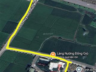 Diên an cách đường võ nguyên giáp chỉ 300m. lô góc 100m2 full thổ cư giá 1tỷ550