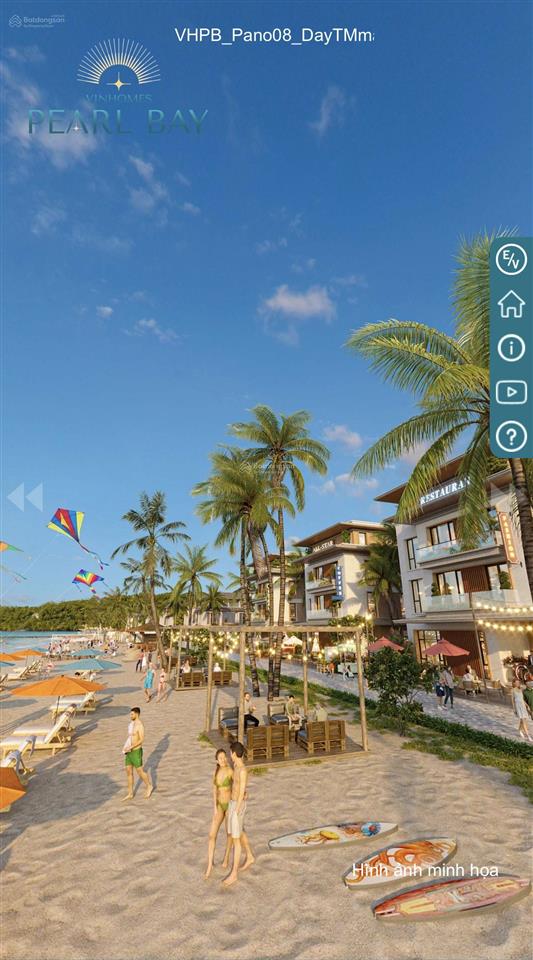 Bán biệt thự mặt biển vinhomes pearl bay vị trí độc bản trung tâm nha trang 268 tỷ