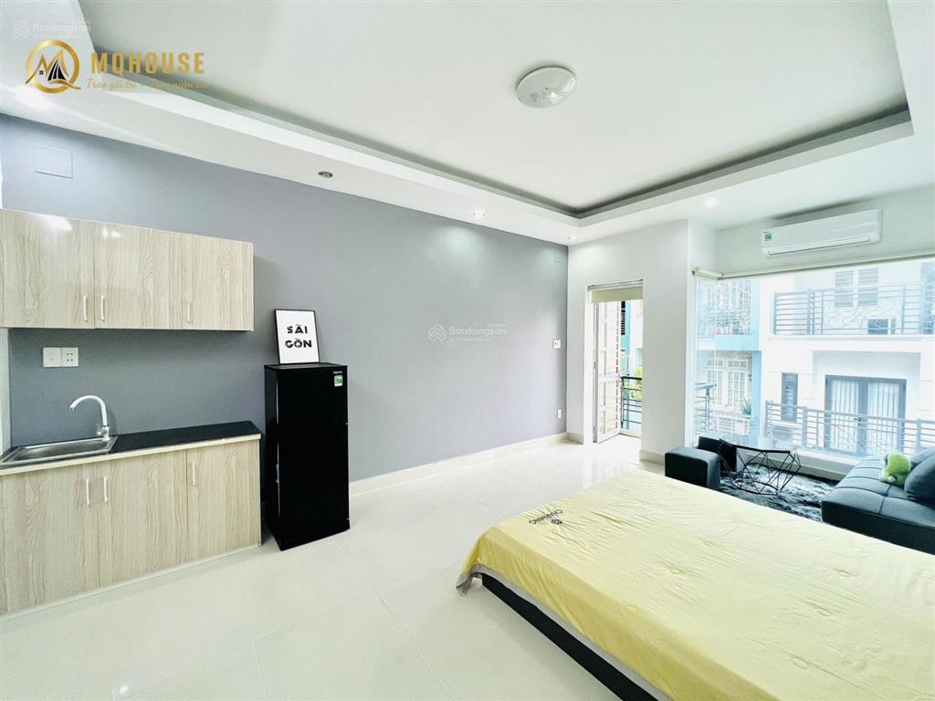 Cho thuê ch 38m2 ban công tại phố ẩm thực phan xích long, p2, phú nhuận, hcm