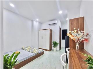 Cho thuê phòng trọ cao cấp thang máy tại phố phan đăng lưu, đầy đủ nội thất mới