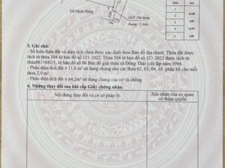 Bán lô đất cực tiềm năng tại kiến phong đồng thái gần trục chính