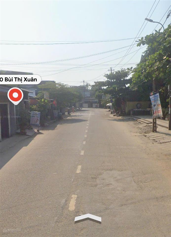 Bán đất mặt tiền đường bùi thị xuân