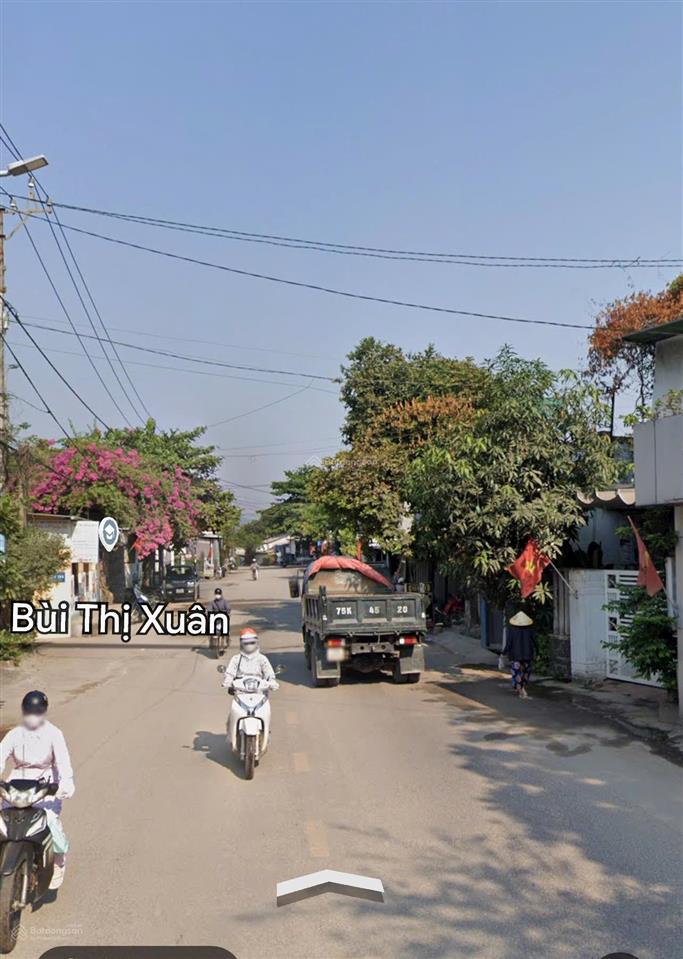 Bán đất mặt tiền đường bùi thị xuân
