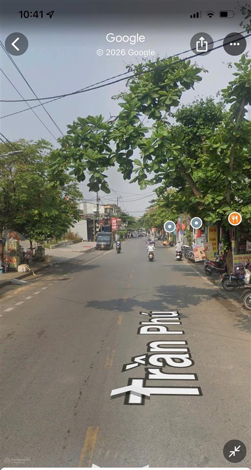 Bán đất mặt tiền trần phú  thành phố huế