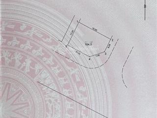 Cần bán lô góc đắc địa 164,5m2 mặt đường 25m tại tái định cư mai hiên, xã mai lâm cũ.  e doanh