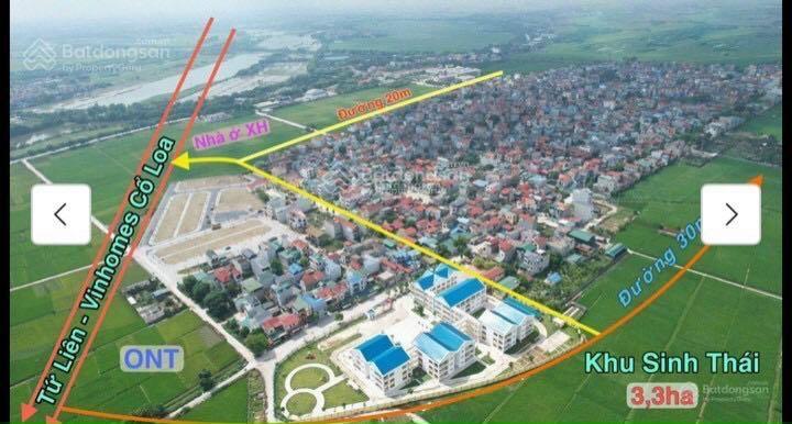 Cần bán 90m2 mt 6m xẻ khe ba mặt thoáng tại đấu giá dục tú 1.  e doanh 0973 516 ***