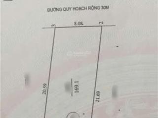 Bán 169m2 đất đấu giá tại đông thọ hưng dũng