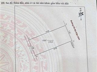Bán đất tại hồ bá kiện, 15,3 tỷ, 135 m2, pháp lý đầy đủ
