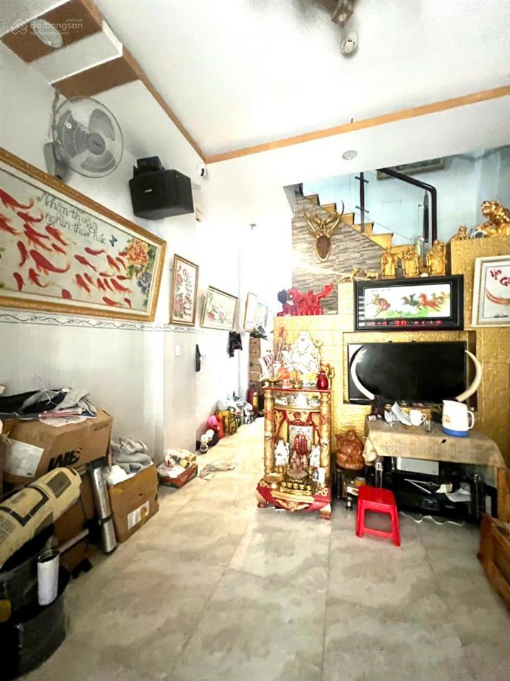 Hiếm  nhà 4 tầng  hẻm 6m 40m2  đường 26/3 , phường bình hưng hoà , ngay aeon tp  chỉ 5.2 tỷ tl