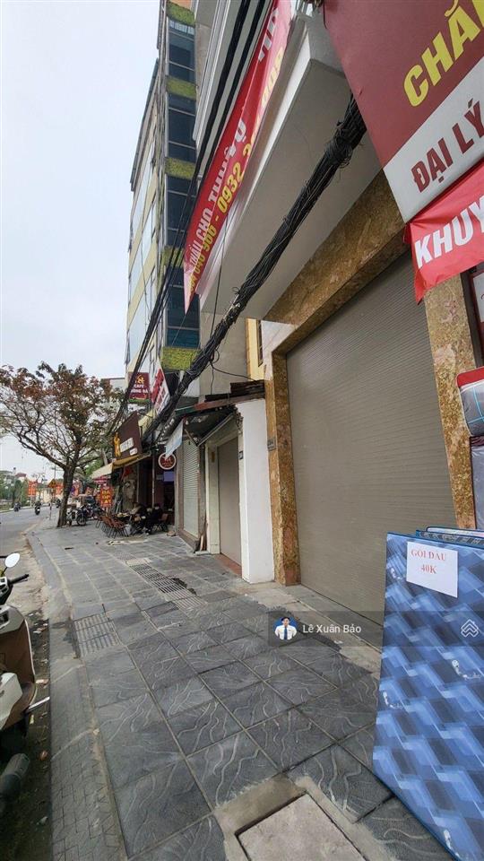 25 tỷ  bán nhà mặt phố kim giang 65m2 x 4t, mt 5m  có vỉa hè kinh doanh