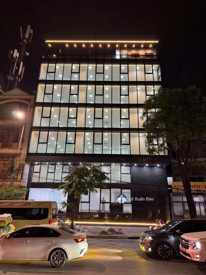 Mặt phố hoàng liệt 110m2 xây 8t thang máy + 1 hầm  mặt tiền 15m có vỉa hè kd chỉ hơn 55 tỷ