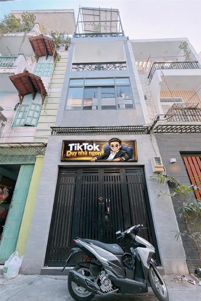 Chính chủ bán gấp nhà đẹp 4 tấm đúc mặt hẻm 4m kinh doanh đa nghề 4pn 3wc dt 3,5*15 giá 6tỉ 290 tl