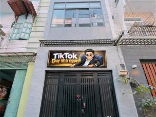 Chính chủ bán gấp nhà đẹp 4 tấm đúc mặt hẻm 4m kinh doanh đa nghề 4pn 3wc dt 3,5*15 giá 6tỉ 290 tl