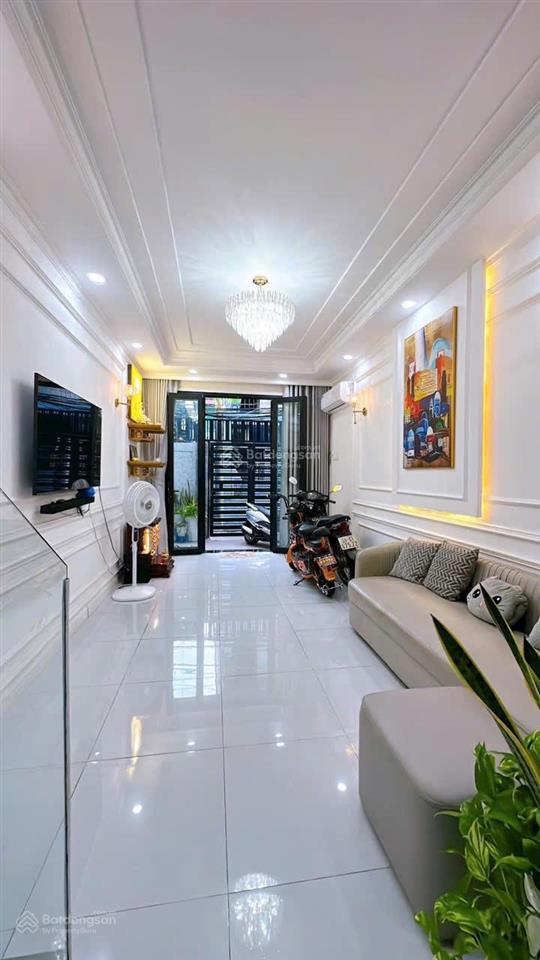 Bán nhà đẹp hình thật 2 tấm tại q4 gần chợ 200 xóm chiếu dt 3,4*11m nở hậu 8m giá 4tỉ599 khu dân cư