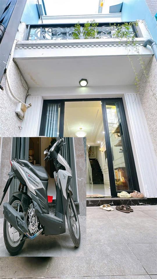 Bán nhà đẹp hình thật 2 tấm tại q4 gần chợ 200 xóm chiếu dt 3,4*11m nở hậu 8m giá 4tỉ599 khu dân cư