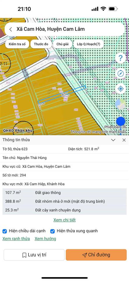 Cần bán 1040m2 mặt tiền đất lập định suối môn, với hơn 870m2 thổ cư.  0912 267 ***