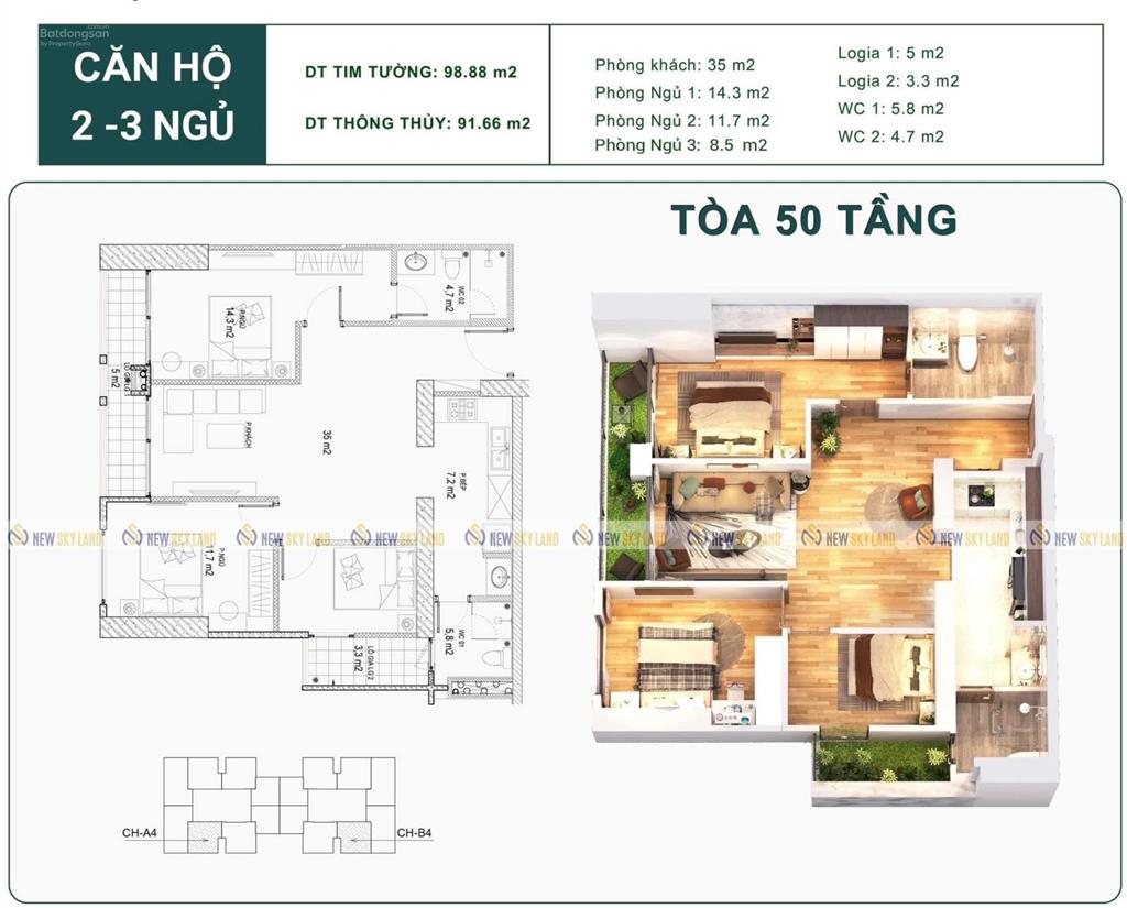 Chính chủ bán căn 2pn + 1, 2wc sửa đc thành 3n. view pháo hoa hồ văn quán, ban công đn, sổ lâu dài