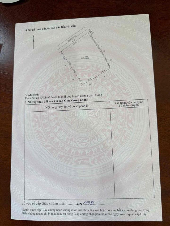 mặo tiền nhựa 30 m Qh