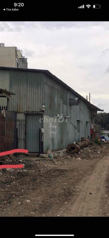 nhà ở hoặc làm kho chứa đồ mt rach xuyen tâm co Gac phòng vach simple