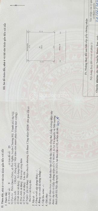 Cần tiền bán gấp lô đất đẹp vuông như bánh chưng tại phú nghĩa, chương mỹ, hà nội