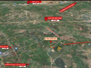 Kẹt tiền bán gấp lô đất trang trại ngay mặt kênh thủy lợi, mặt tiền đường liên huyện 65m